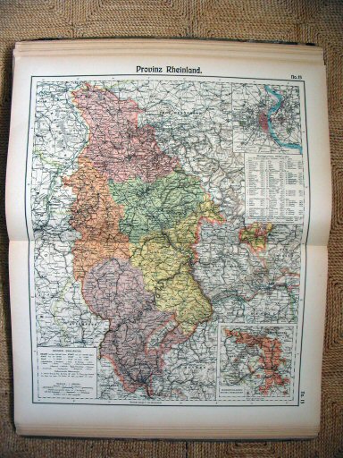 Hand-Atlas Otto Herkt (ca.&nbsp;1910)
15. Rijnland / Rhineland