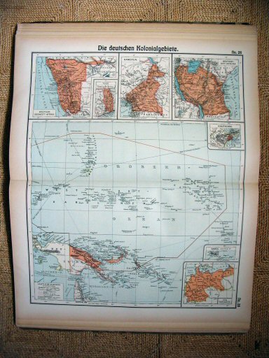 Hand-Atlas Otto Herkt (ca.&nbsp;1910)
26. Duitse koloniën / German colonies