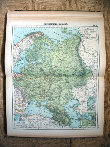 Hand-Atlas Otto Herkt (ca.&nbsp;1910)
37. Rusland / Russia