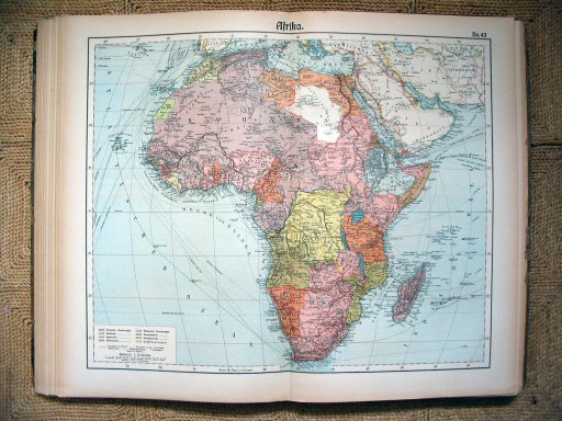 Hand-Atlas Otto Herkt (ca.&nbsp;1910)
43. Afrika / Africa