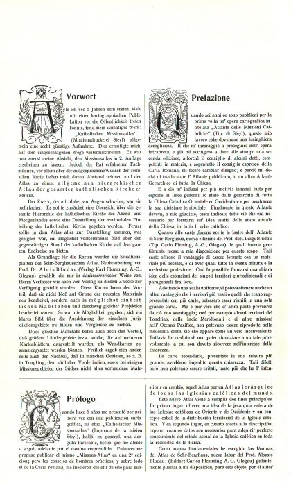 Atlas Hierarchicus 1913
voorwoord blz. 1a / preface page 1a