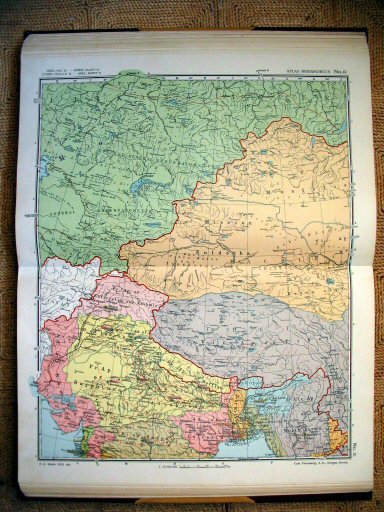 Atlas Hierarchicus 1913
15. Asia, fol. II
Azië, blad II / Asia, sheet II