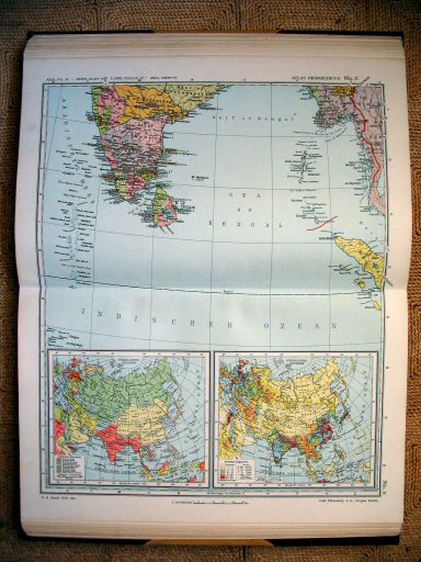 Atlas Hierarchicus 1913
17. Asia, fol. IV
Azië, blad IV / Asia, sheet IV