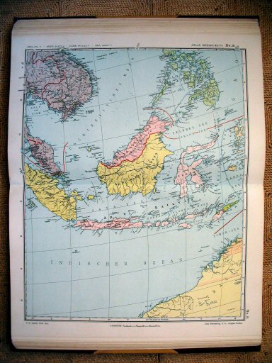 Atlas Hierarchicus 1913
18. Asia, fol. V
Azië, blad V / Asia, sheet V
