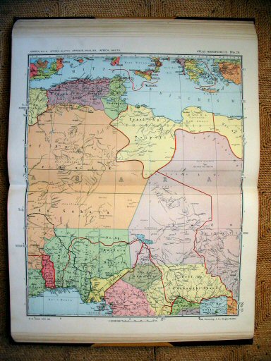 Atlas Hierarchicus 1913
20. Africa, fol. II
Afrika, blad II / Africa, sheet II