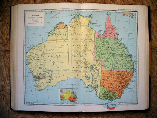 Atlas Hierarchicus 1913
26. Australia
Australië / Australia