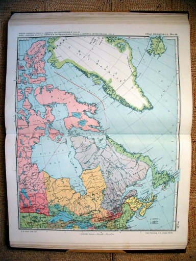 Atlas Hierarchicus 1913
28. North America, sheet II
Noord-Amerika, blad II / North America, sheet II
