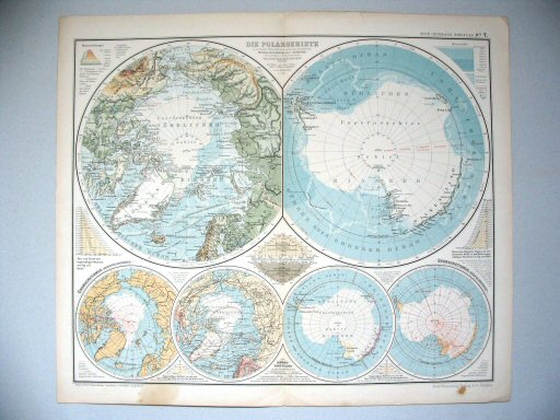 Sohr-Berghaus Hand-Atlas (1903/04)
7. Poolgebieden / Polar regions