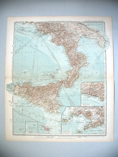 Sohr-Berghaus Handatlas 1906
50. Italien, Blatt 4
Italië, blad 4 / Italy, sheet 4