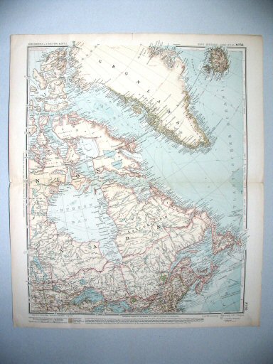 Sohr-Berghaus Handatlas 1906
69. Nord-Amerika, Blatt 2
Noord-Amerika, blad 2 / North America, sheet 2