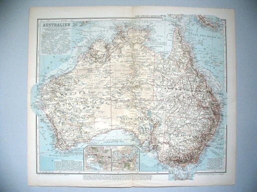 Sohr-Berghaus Handatlas 1906
84. Australien
84. Australië / Australia