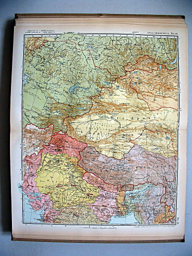 Atlas Hierarchicus 1929
22. Asia, fol. II
Azië, blad II / Asia, sheet II