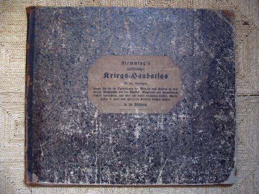 Flemming's Kriegs-Handatlas
Voorkant band / Front cover