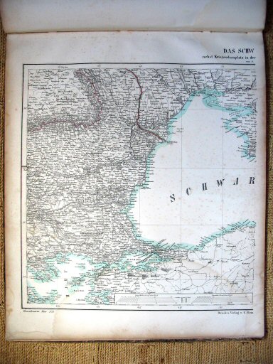 Flemming's Kriegs-Handatlas
1. Zwarte Zee (W) / Black Sea (W)