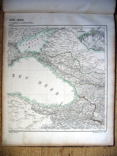 Flemming's Kriegs-Handatlas
2. Zwarte Zee (O) / Black Sea (E)