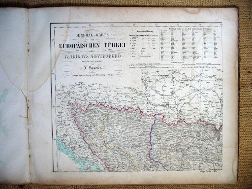 Flemming's Kriegs-Handatlas
3. Europees Turkije (NW)
3. Turkey in Europe (NW)