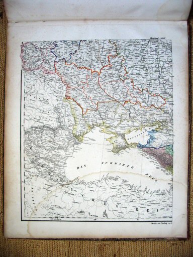 Flemming's Kriegs-Handatlas
17. Europees Rusland (ZW)
17. Russia in Europe (SW)