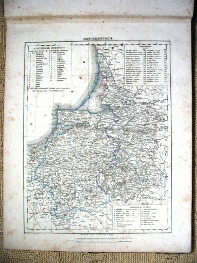 Handatlas Preussen 1846
2. Oost-Pruisen / East Prussia