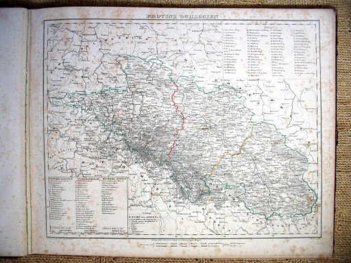Handatlas Preussen 1846
6. Silezië / Silesia