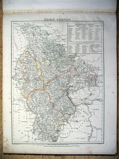 Handatlas Preussen 1846
10. Rijnprovincie / Rhenish Prussia