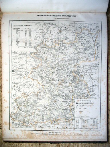Handatlas Preussen 1846
18. Frankfurt (Oder)