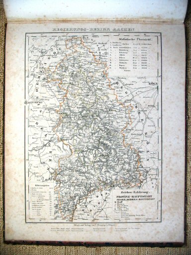 Handatlas Preussen 1846
35. Aken / Aix-la-Chapelle