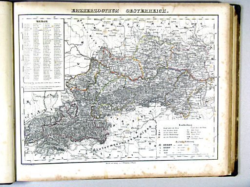 Sohr's Hand-Atlas 1844
10. Erzherzogthum Oesterreich