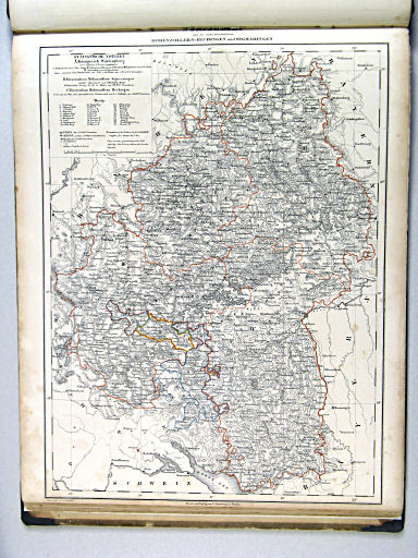 Sohr's Hand-Atlas 1844
29. Würtemberg, Hohenzollern-Hechingen und Sigmaringen
