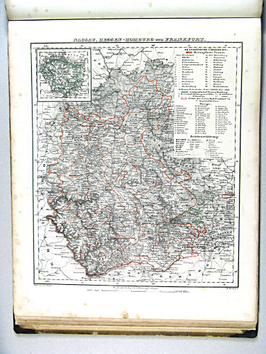 Sohr's Hand-Atlas 1844
38. Nassau, Hessen-Homburg und Frankfurt