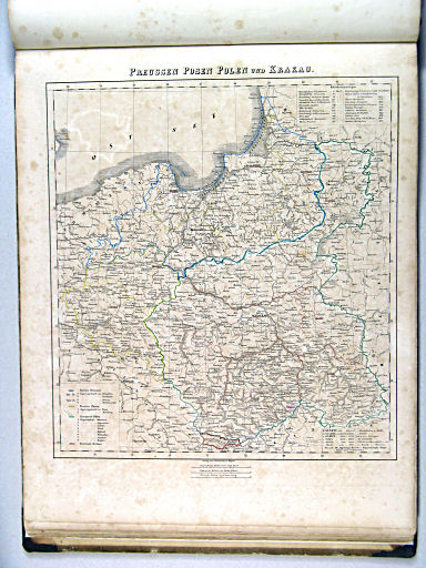 Sohr's Hand-Atlas 1844
39. Preussen, Posen, Polen und Krakau