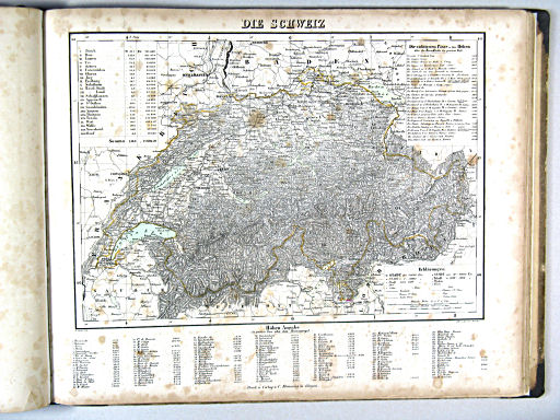 Sohr's Hand-Atlas 1844
40. Die Schweiz