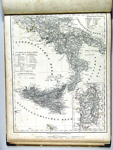 Sohr's Hand-Atlas 1844
43. Südliches Italien
