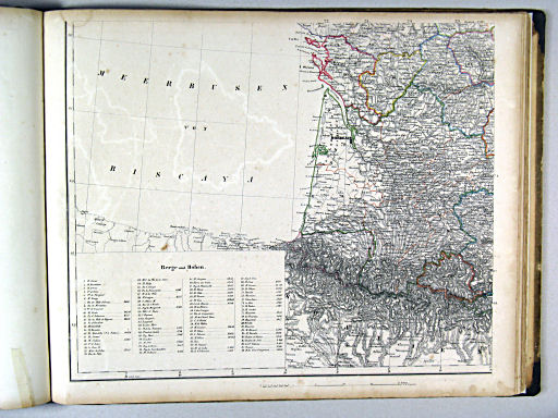 Sohr's Hand-Atlas 1844
48. Südwestliches Frankreich