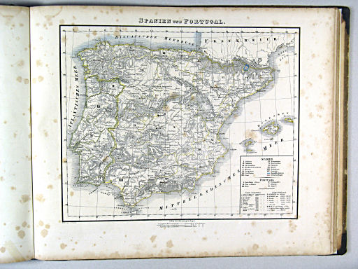 Sohr's Hand-Atlas 1844
49. Spanien und Portugal