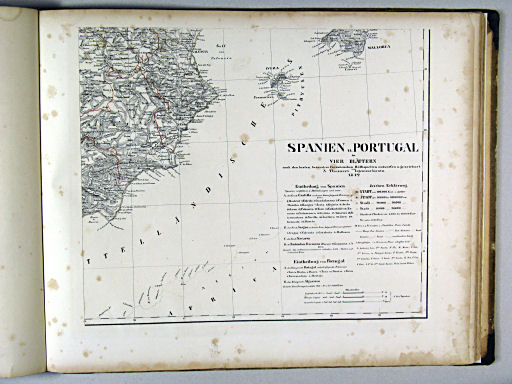 Sohr's Hand-Atlas 1844
51. Südöstliches Spanien