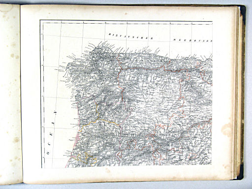 Sohr's Hand-Atlas 1844
52. Nordwestliches Spanien mit Portugal