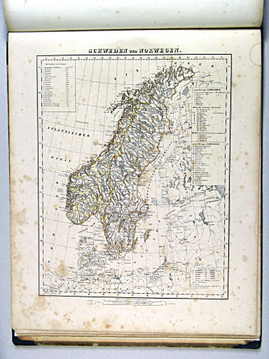 Sohr's Hand-Atlas 1844
60. Schweden und Norwegen