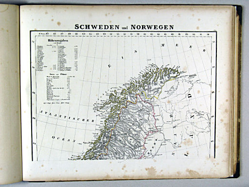 Sohr's Hand-Atlas 1844
61. Nördliches Schweden und Norwegen
