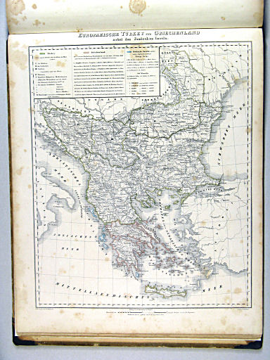 Sohr's Hand-Atlas 1844
64. Europäische Türkey und Griechenland nebst den Jonischen Inseln