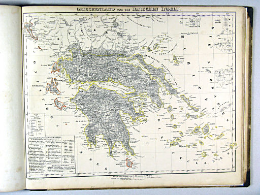 Sohr's Hand-Atlas 1844
65. Griechenland und die Ionischen Inseln