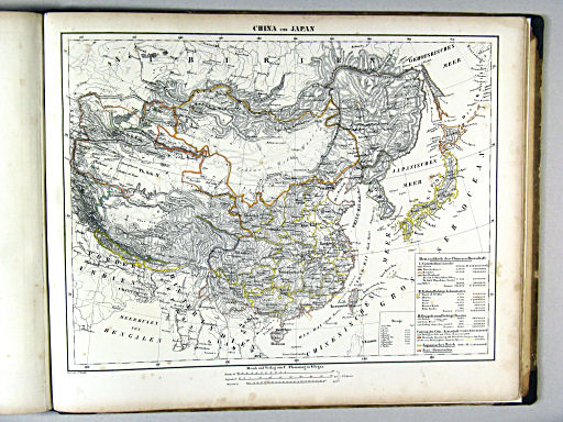 Sohr's Hand-Atlas 1844
72. China und Japan