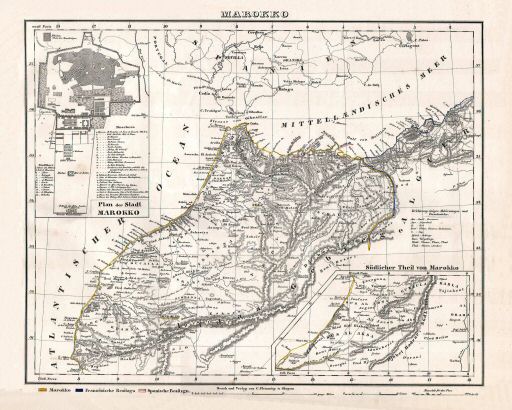 Sohr's Hand-Atlas 1844
Marokko (scan)