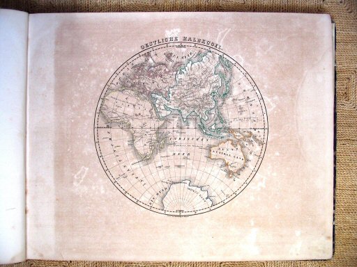 Sohr-Berghaus Hand-Atlas 1847
Oostelijk halfrond (kaart 3)
Eastern hemisphere (sheet 3)