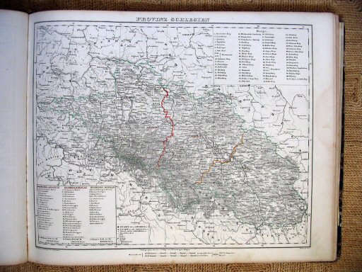 Sohr-Berghaus Hand-Atlas 1847
Silezië (kaart 20)
Silesia (sheet 20)