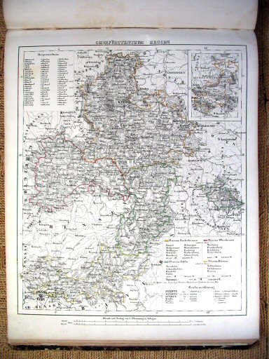 Sohr-Berghaus Hand-Atlas 1847
Keur-Hessen (kaart 35)
Hesse Cassel (sheet 35)