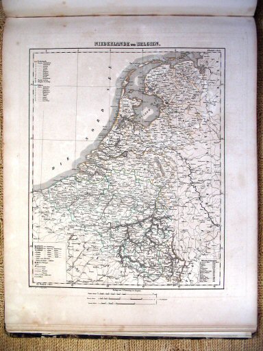 Sohr-Berghaus Hand-Atlas 1847
Nederland, België (kaart 57)
Netherlands, Belgium (sheet 57)