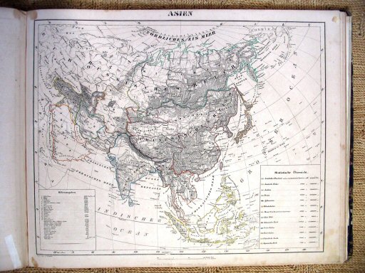 Sohr-Berghaus Hand-Atlas 1847
Azië (kaart 65)
Asia (sheet 65)