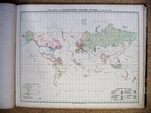Sohr-Berghaus Hand-Atlas 1847
Christelijke staten (kaart S.1)
Christian States (sheet S.1)