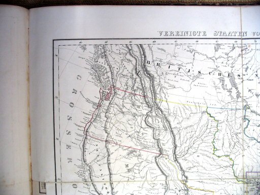 Sohr-Berghaus Hand-Atlas 1847
Verenigde Staten NW (kaart S.21)
United States NW (sheet S.21)