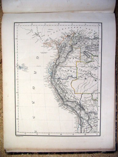 Sohr-Berghaus Hand-Atlas 1847
Zuid-Amerika NW (kaart S.26)
South America NW (sheet S.26)